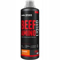 Aminorūgščių skystis BODY ATTACK Beef Amino Liquid 1000ml apelsinų BCAA