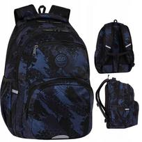 Jaunimo kuprinė CoolPack Pick Trace, tamsiai mėlyna, su skyriumi nešiojamam kompiuteriui