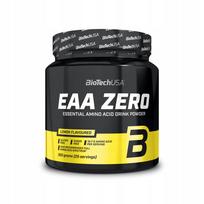 Aminorūgštys BioTech EAA Zero 350g su L-Glutamine, citrinų skonio