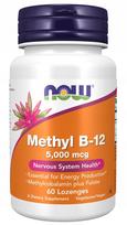Maisto papildas NOW Foods Methyl B12 5000 mcg 60 pastilių