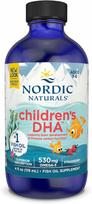 Vaikų žuvų taukai NORDIC NATURALS Childrens DHA 530 mg, braškiniai, 119 ml