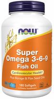 Maisto papildas NOW Foods Super Omega 3-6-9 1200mg, 180 kapsulių