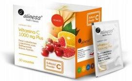 Vitaminas C 1000mg PLUS su bioflavonoidais, rutina, acerola, Aliness, 30 pakelių