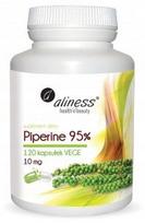 Maisto papildas Aliness Black Pepper PIPERINE 95% 10 mg Chromas 5 µg 120 kapsulių