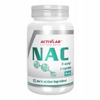 Maisto papildas NAC N-acetyl-L-cysteine 500 mg 90 kapsulių Activlab