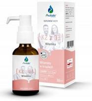 Maisto papildas Aliness Vitamin K2 Vita MK7 25uq D3 1000IU, 30 ml lašai