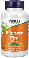 Maisto papildas NOW Foods Slippery Elm 400 mg, 100 kapsulių