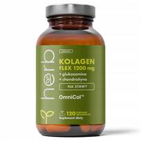 Maisto papildas HERB COLLAGEN FLEX TYPE I and III 1200mg, 120 kapsulių, su gliukozaminu ir chondroitinu