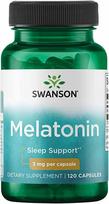 Maisto papildas Swanson Melatonin 3 mg 120 kaps.
