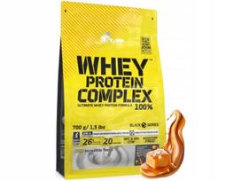 Išrūgų baltymų kompleksas Olimp WHEY PROTEIN COMPLEX 700g, sūrios karamelės skonio