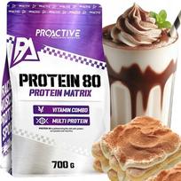 Baltyminiai milteliai ProActive Protein 80 700g tiramisu