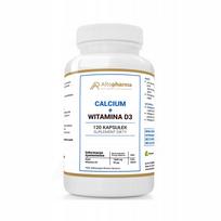 Maisto papildas ALTO PHARMA Calcium 1000mg + Vitamin D3 2000IU, 120 kapsulių