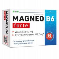 Maisto papildas Magneo B6 Forte, magnio citratas, vitamino B6, 60 tablečių