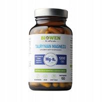 Maisto papildas Biowen Magnesium Taurate su vitaminu B6, 100 kapsulių