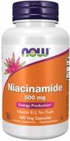 Maisto papildas NOW Foods Niacinamide 500mg, 100 kaps.