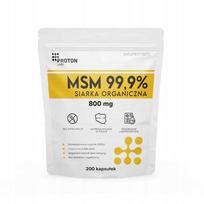 Maisto papildas Proton Labs MSM 99,9% organinė siera 800 mg, 200 kaps.