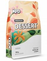 Baltyminiai milteliai KFD Protein Premium Dessert 700g, ledų skonio, kaseinas