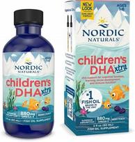 Vaikų DHA Xtra 880mg Omega-3 EPA/DHA lašai Nordic Naturals