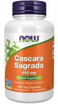 Maisto papildas NOW Foods Cascara Sagrada 450mg, 100 kaps.