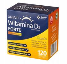 Vitaminų D 4000 Forte kapsulės, 120 vnt., Xenico