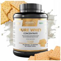 Išrūgų baltymų koncentratas HUMAN PROTECT PURE WHEY 2kg, sausainių skonio