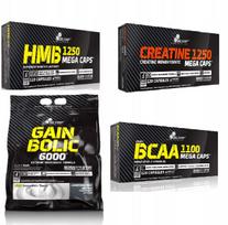 Mitybinių medžiagų rinkinys OLIMP Muscle Strength Protein GAINER Creatine