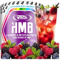 Amino rūgštys Real Pharm HMB 300g Forest Fruit