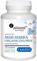 Maisto papildas ALINESS MSM ORGANIC SULFUR PLUS OPTI MSM 180 tablečių