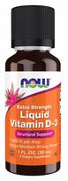 Skystas vitaminas D-3 NOW Foods 1000 IU 30 ml