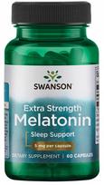 Melatoninas Swanson 5 mg 60 kapsulių