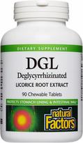 Maisto papildas Natural Factors DGL licorice extract, 90 pastilių