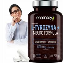 Maisto papildas L-TYROSINE 600 mg Neuro Formula nervų sistemai