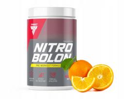 Papildas TREC NITROBOLONE 600g, apelsinų skonio, su citrulinu, AAKG ir kreatinu
