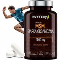 Maisto papildas sportuojantiems, MSM organinė siera, 1000 mg, 90 veganiškų kapsulių