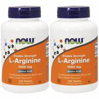 Amino rūgštis NOW FOODS L-Arginine 1000mg 120 tabletės 2 vnt.
