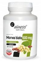 Maisto papildas Aliness White mulberry 4:1 su cinamonu ir chromu, 500 mg, 180 tablečių
