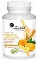 Vitaminas C 1000 ROUTINE Acerola Bioflavonoidai Vege, 100 kaps.