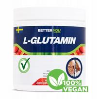 L-glutaminas Better You 300 g braškių/rabarbarų