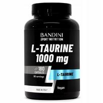 L-taurino kapsulės 1000 mg, 180 vnt., veganams