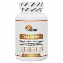 Maisto papildas Taurine 750 mg, 120 tablečių, Sowelo