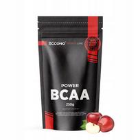Aminorūgštys ECCONO POWER BCAA 2:1:1 250g vegan obuolių