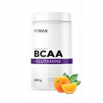 Aminorūgštys FITMAX BCAA+Glutamine 600g, apelsinų skonio