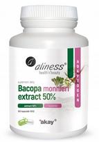 Maisto papildas Aliness Bacopa monnieri 50% 500mg, 100 kapsulių