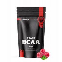 BCAA 2:1:1 250g aviečių skonio veganiškos aminorūgštys ECCONO POWER