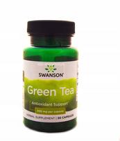 Maisto papildas Swanson Green Tea 500mg 30 kaps.