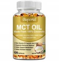 MCT 3000 mg aliejus iš ekologiškų kokosų (C8, C10)
