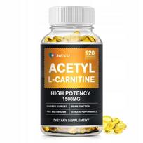 Acetyl-L-Carnitine 1500 mg kapsulės energijai
