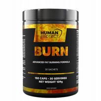 Riebalų degintojas BURN 150 kapsulių, 30 paketėlių, HUMAN PROTECT