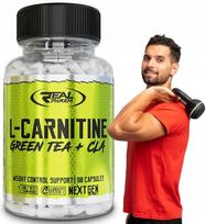 Maisto papildas L-carnitine Green Tea & CLA 90 kaps. Real Pharm