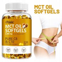 MCT aliejus minkštose kapsulėse 3000 mg – C8, C10
